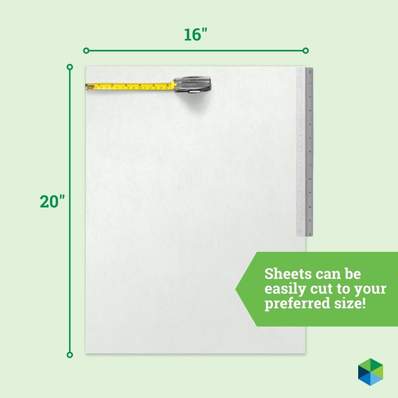 JBM PACKAGING Glassine Paper Sheets, 16" x 20", Pack of 100 Transparent Paper Sheets for Artwork, Drawings, Photos, Arts and Crafts, Food, and Baked Goods - Image 3